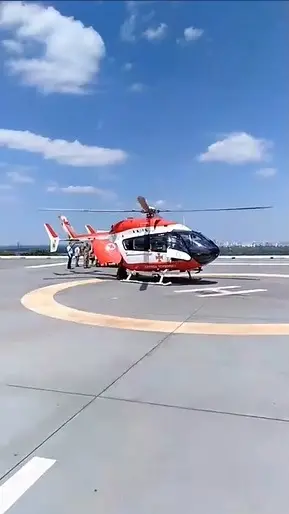 КВЦ "Парковый" помог при транспортировке раненого бойца