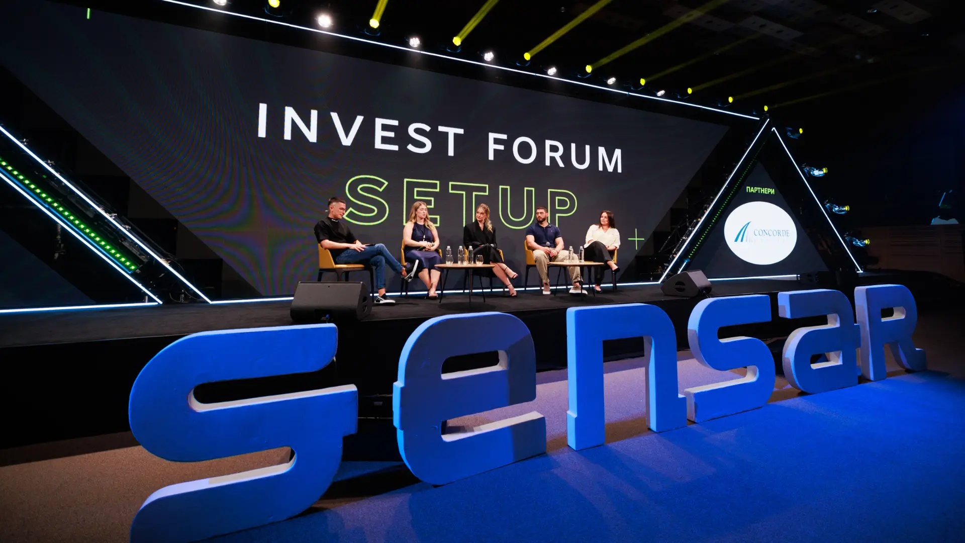 Бізнес, інвестиції та прогнози: SENSAR Development Invest Forum Setup у Parkovy 