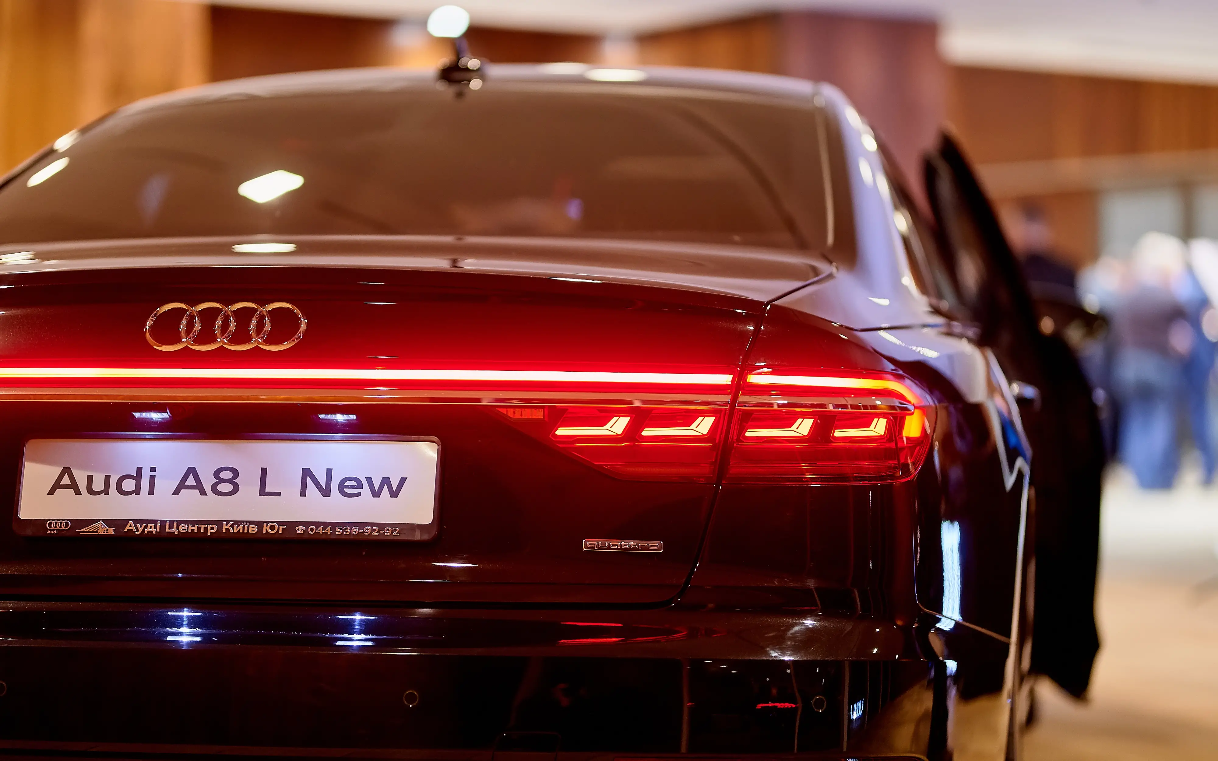 Презентация нового седана Audi A8