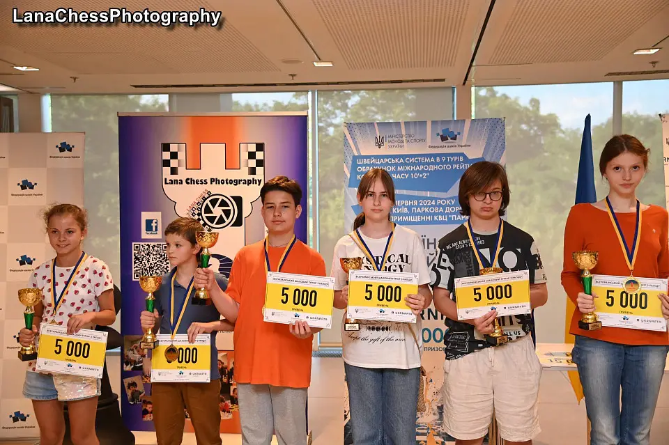 All-Ukrainian rapid chess tournament took place at Parkovy