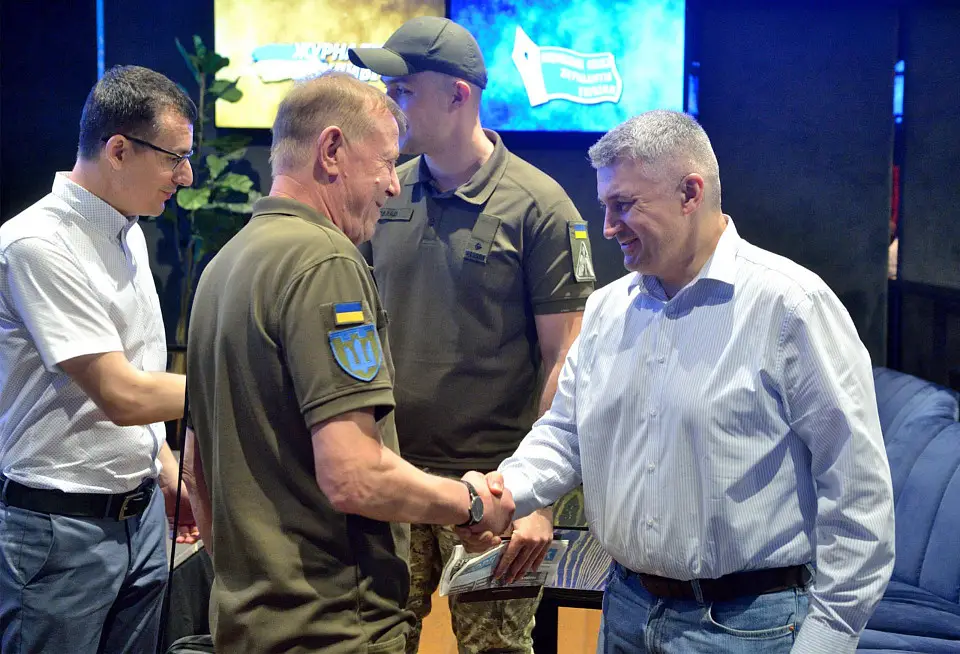 Presentation of the documentary “On The Frontier. The Heroic Story of the Journalist from the Front-Line Newspaper” took place in Parkovy