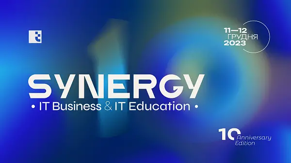 Save the date! Synergy. IT Business & IT Education: 10th anniversary edition