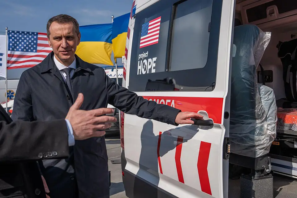 Ambulance Handover Ceremony at Parkovy