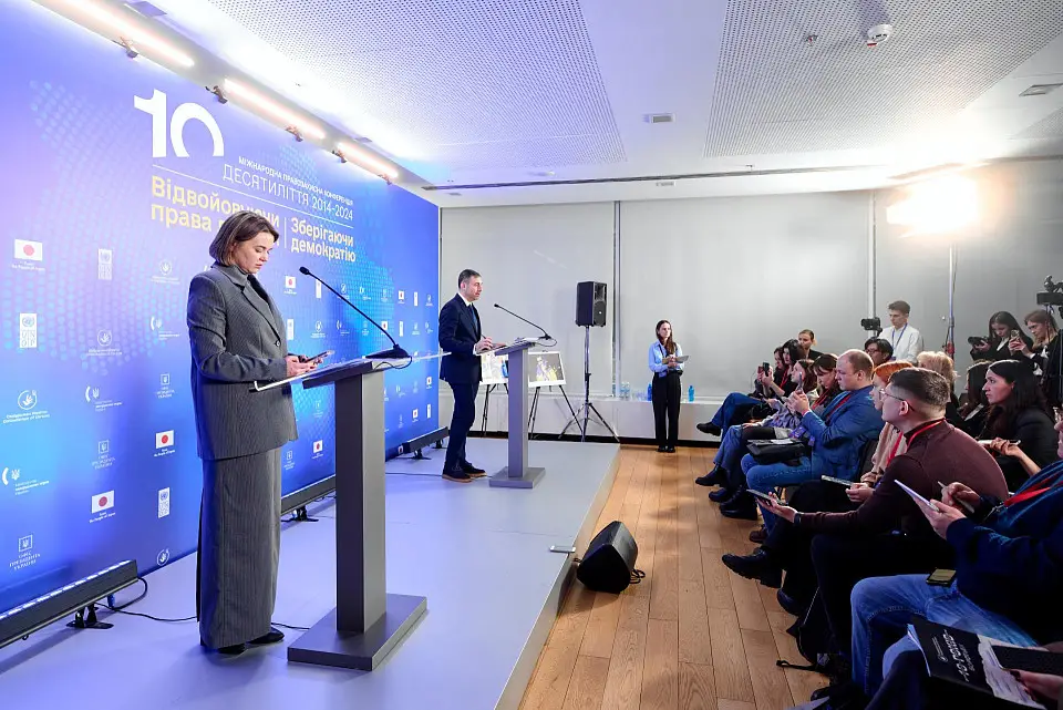 У Parkovy пройшла Міжнародна правозахисна конференція «Десятиліття 2014-2024. Відвойовуючи права людини. Зберігаючи демократію».
