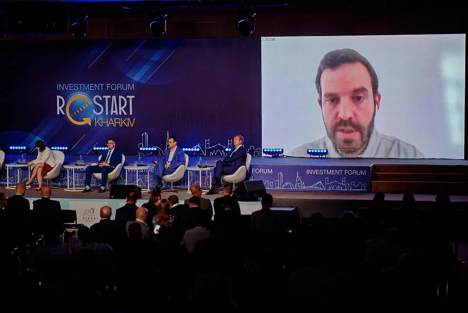 An investment forum "Kharkiv: Restart", dedicated to the restoration of the city of Kharkiv, was held at CEC Parkovy