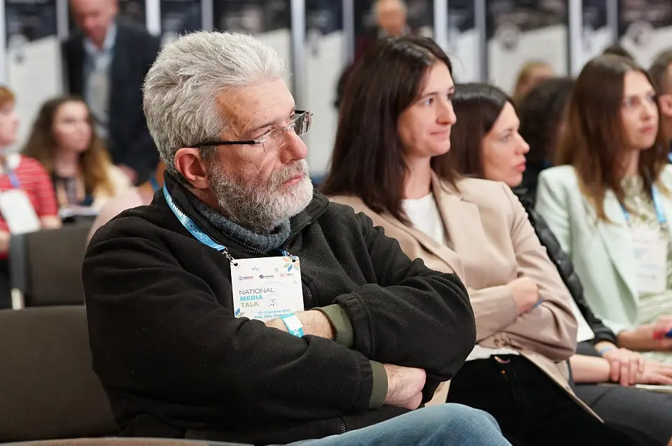 National Media Talk — a large conference of media experts dedicated to professional challenges in war conditions — took place at Parkovy