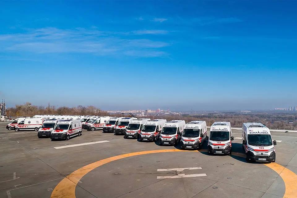Ambulance Handover Ceremony at Parkovy