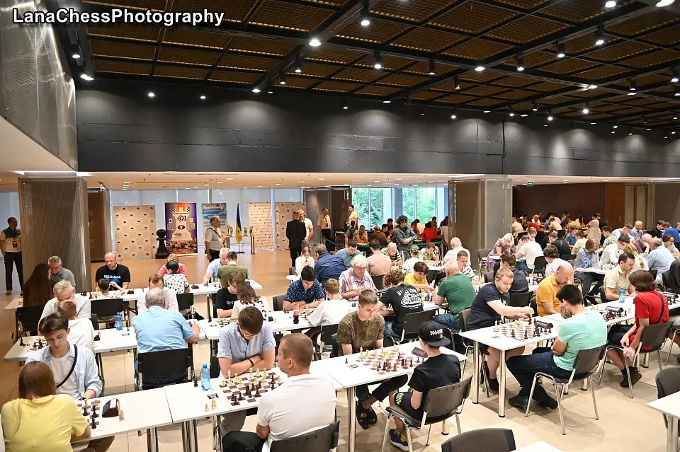 All-Ukrainian rapid chess tournament took place at Parkovy