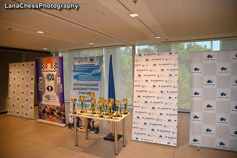 All-Ukrainian rapid chess tournament took place at Parkovy