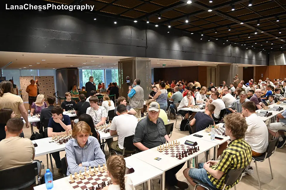 All-Ukrainian rapid chess tournament took place at Parkovy