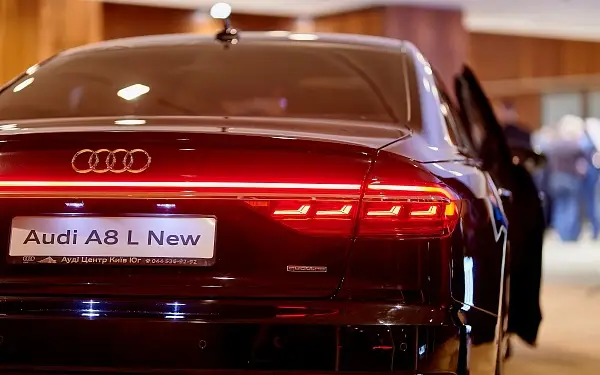 Презентация нового седана Audi A8