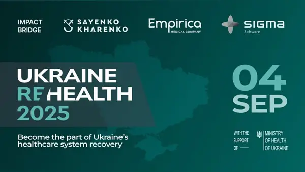 Ukraine ReHealth 2025: Міжнародна конференція з відновлення системи охорони здоров’я