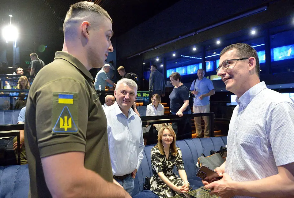 Presentation of the documentary “On The Frontier. The Heroic Story of the Journalist from the Front-Line Newspaper” took place in Parkovy