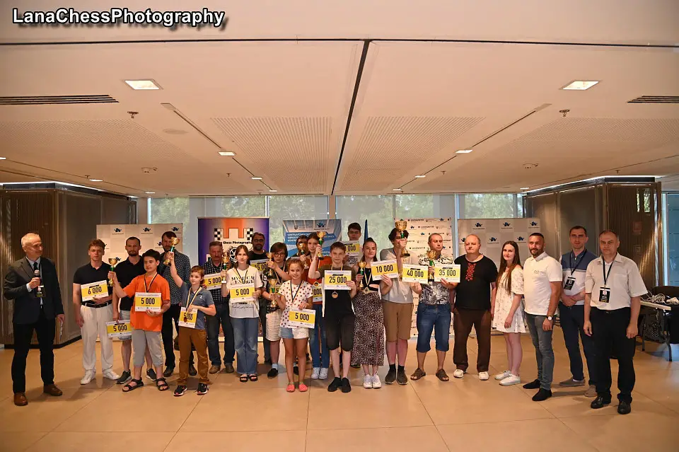 All-Ukrainian rapid chess tournament took place at Parkovy