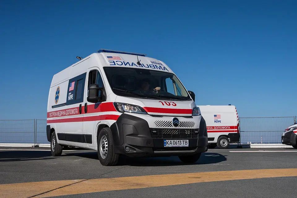 Ambulance Handover Ceremony at Parkovy