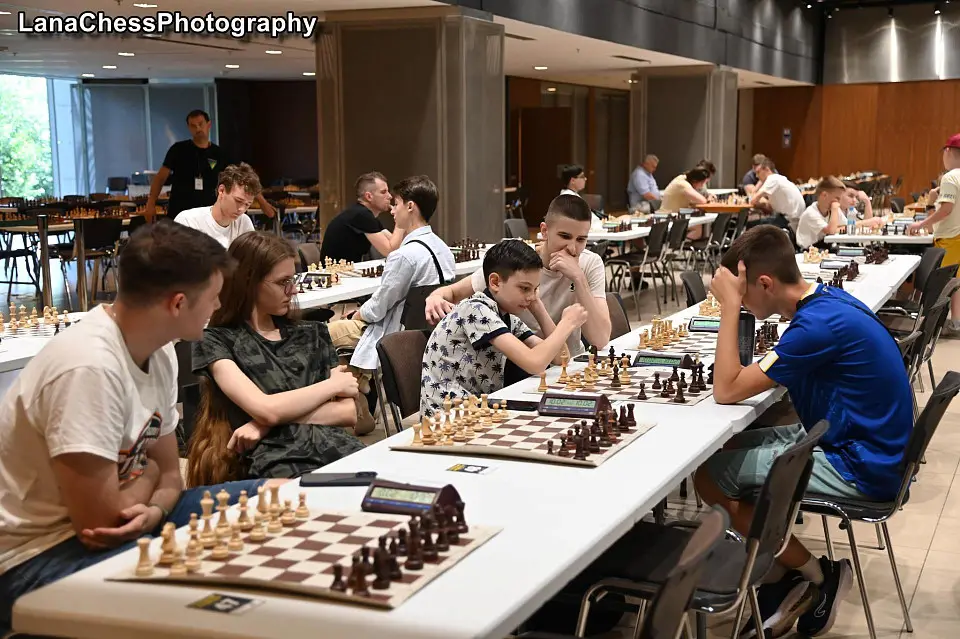 All-Ukrainian rapid chess tournament took place at Parkovy